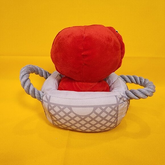 E.T. Basket Plush Dog Cat Toy Squeaks Extra Terrestrial Steven Spielberg E.T NEW - Picture 6 of 10